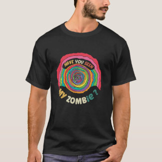 Camiseta Engraçado Design Halloween Você Viu Meu Zombie?