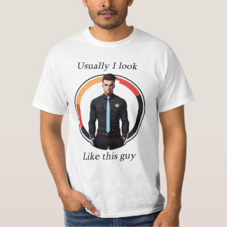 Camiseta Engraçado design macho