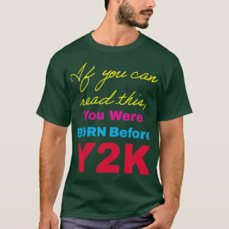 Camiseta Engraçado design Retroativo Cursivo Se Você Puder