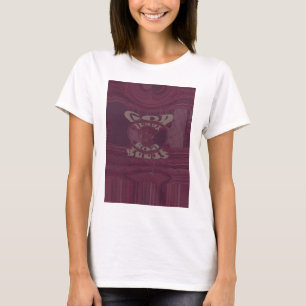 Camiseta Engraçado Deus abençoe kenya Hakuna Matata Girafas