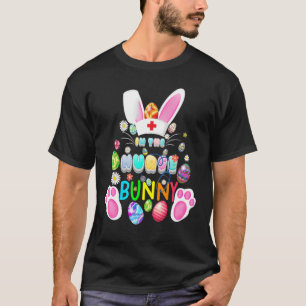 Camiseta Engraçado Dia da Páscoa, sou a enfermeira Bunny Ma