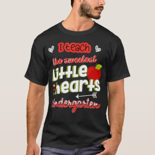 Camiseta Engraçado Dia de os namorados Professora do Jardim