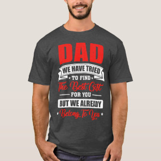 Camiseta Engraçado Dia de os pais de Pai da filha Filho Esp