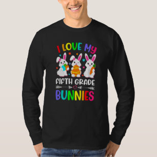 Camiseta Engraçado Dia de Páscoa Eu Amo Meu Jogo De Bunnies