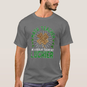 Camiseta Engraçado Dia de São Patrício de Matemática Pr