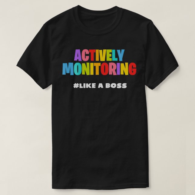 Camiseta Engraçado Dia de Teste Professora Experiência Idei (Frente do Design)