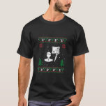 Camiseta Engraçado Diretor de Arte Santa Hat Ugly Christmas<br><div class="desc">Engraçado Diretor de Arte Santa Hat Ugly Christmas Sweater Topo</div>