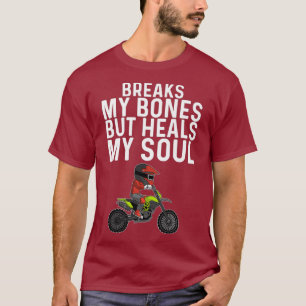 Camiseta Engraçado Dirt Bike Homens Mulheres Motocross Rid