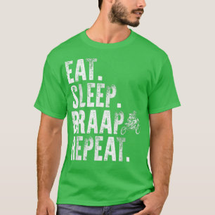 Camiseta Engraçado Dirtbike Art Para Homens Crianças Motoci