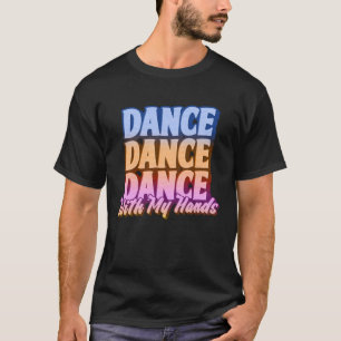 Camiseta Engraçado Disco-Dançando Classes Amantes Prática d