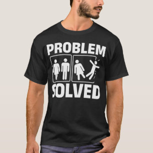 Camiseta Engraçado divórcio Mulheres Problemas Homens