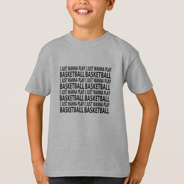 Camiseta Engraçado diz sobre o jogador baskteball (Frente)