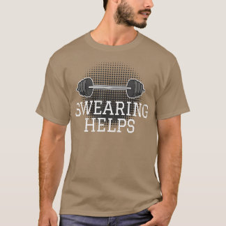 Camiseta Engraçado, Dizendo Músculos Eu Barbell Welevti