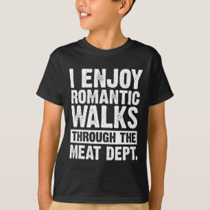Camiseta Engraçado Dizer Carne Bacon Carne Carne Bovino Gri