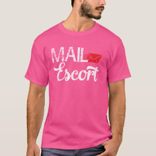Camiseta Engraçado Dizer Correio Postal Trabalhadoras Posta