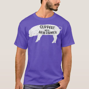 Camiseta Engraçado Dizer Fazenda De Porcos