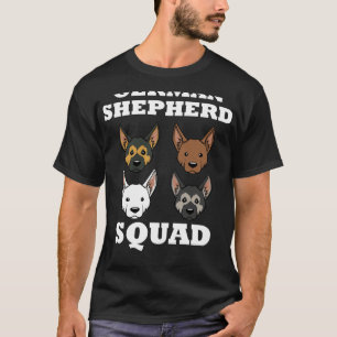 Camiseta Engraçado Dizer German shepherd Esquadrão