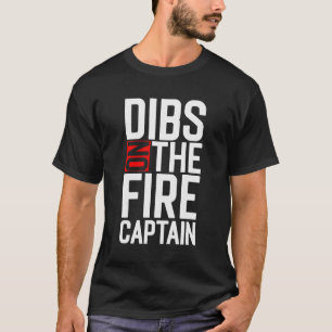 Camiseta Engraçado Dizer O Capitão Bombeiros W