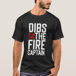Camiseta Engraçado Dizer O Capitão Bombeiros W