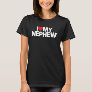 Camiseta Engraçado Dizer Que Eu Amo Minha Tia Irmã Do Sobri