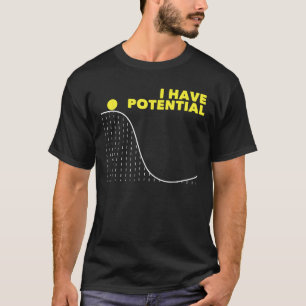Camiseta Engraçado Dizer Que Tenho Potencial Professor De F