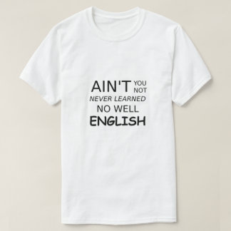 Camiseta Engraçado dizer que você não é bem inglês