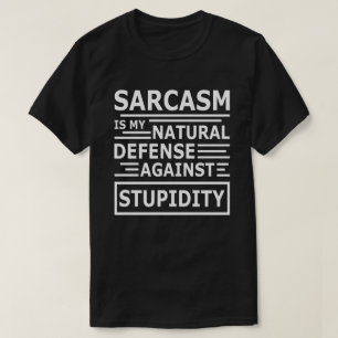 Camiseta Engraçado Dizer   Saia Sarcástica