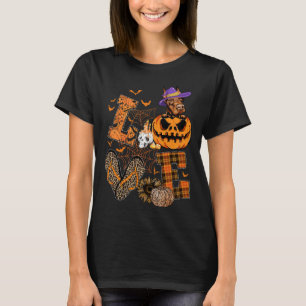 Camiseta Engraçado Doberman Dog Lover Doberman Halloween Pu