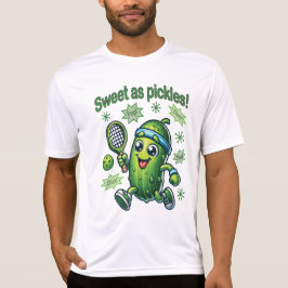 Camiseta Engraçado doce como picles