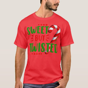Camiseta Engraçado, doce, mas torto, doce doce doce de doce