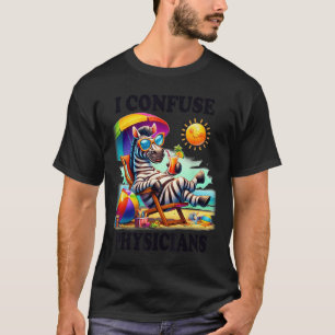 Camiseta Engraçado Doença Crônica Confundi Médicos