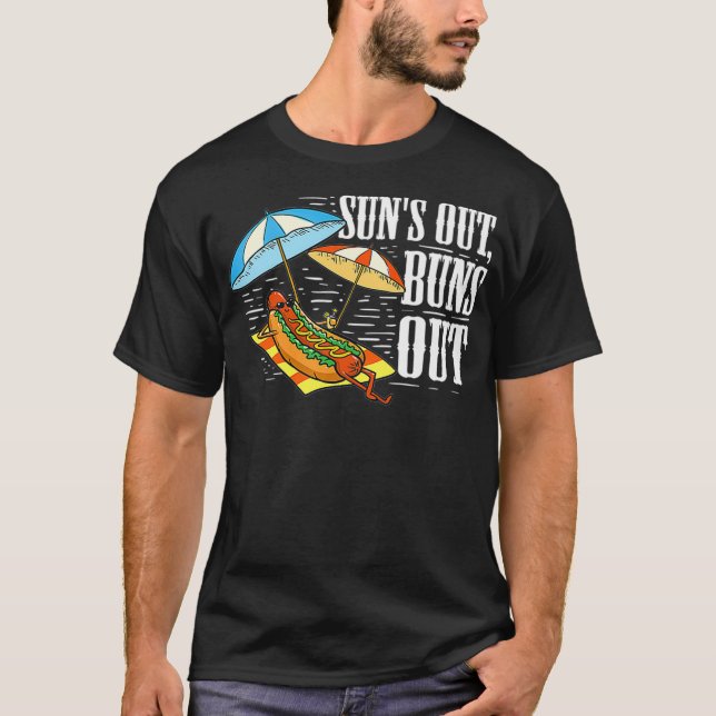 Camiseta Engraçado Dog Quente Presente Para Uma Comida Rápi (Frente)