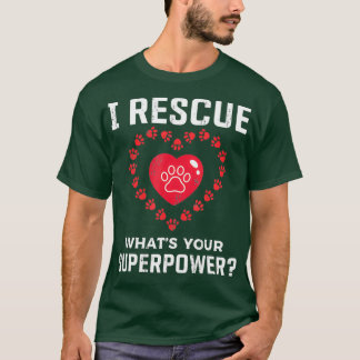 Camiseta Engraçado Dog resgata motivação favorita de super-