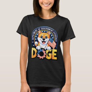 Camiseta Engraçado Doge Crypto Memor Departamento Do Govern