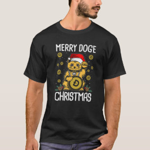 Camiseta Engraçado Dogecoin Crypto HODL Dogue Moedas no Nat