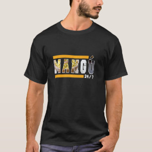 Camiseta Engraçado Dominicano Mangu Breakfast