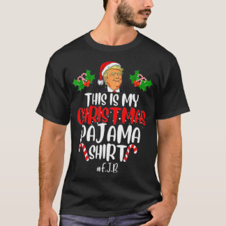 Camiseta Engraçado Donald Trump Papais noeis Este É Meu Paj