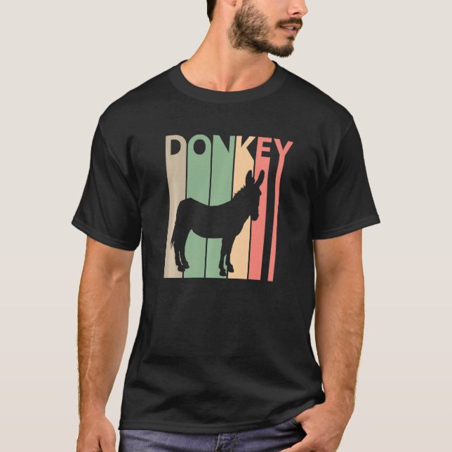 Camiseta Engraçado Donkey Costume (Frente)
