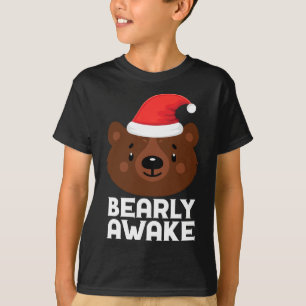 Camiseta Engraçado Dormir Preguiçoso Acorda Cristo do Urso 