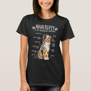 Camiseta Engraçado dote-me o cão anatomizador australiano