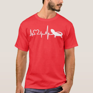 Camiseta Engraçado Dragão Adoro Raparigas Orca