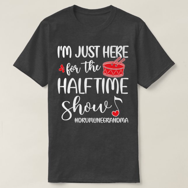 Camiseta Engraçado Drumline Avó Drumline Avó Avó (Frente do Design)