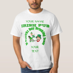 Camiseta Engraçado duende Rua de Patrick