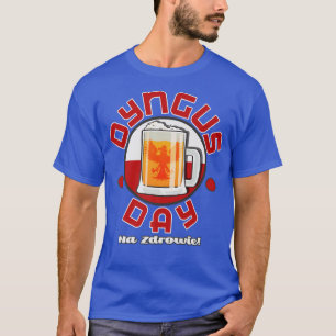 Camiseta Engraçado Dyngus Day Bebendo Polonês Beer Mug 
