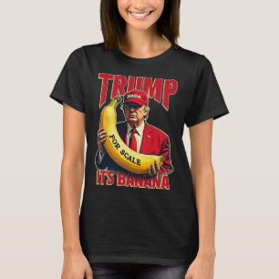 Camiseta Engraçado é Banana para Scales Trump 1
