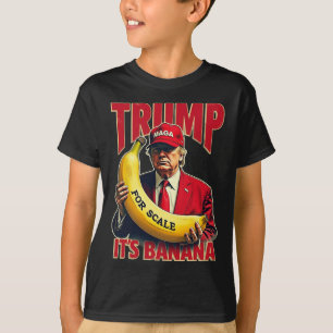Camiseta Engraçado é Banana para Scales Trump 1