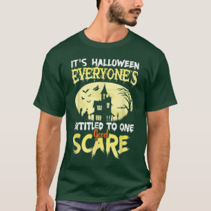 Camiseta Engraçado, é Dia das Bruxas. Todos têm direito a u