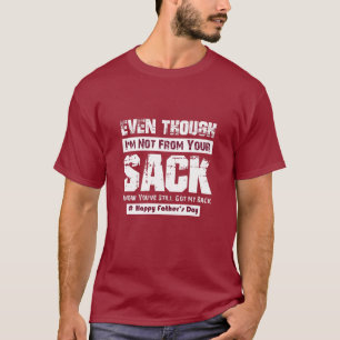 Camiseta Engraçado e legal, apesar de não ser do seu saco