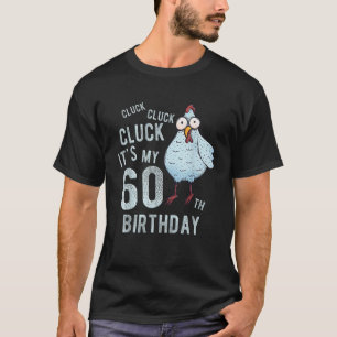 Camiseta Engraçado, é meu aniversário de 60 anos de Fazenda