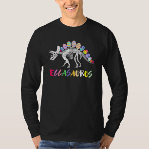 Camiseta Engraçado Eggasaurus Stegosaurus Egg Dinosaur Happ
